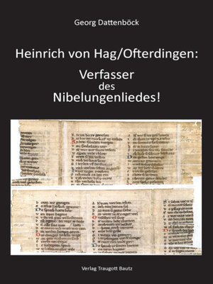 cover image of Heinrich von Hag/Ofterdingen
